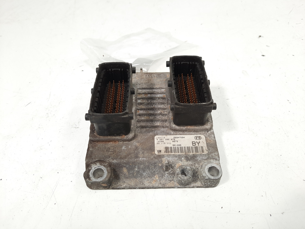 Calculator motor, cod 09115111, Opel Corsa D, 1.0 benz, Z10XE (idi:535394)