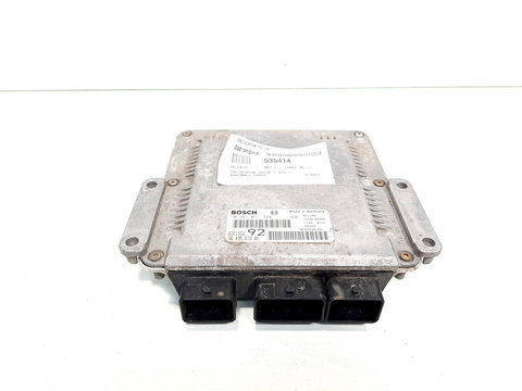 Calculator motor, cod 9649561880, 0281011334, Lancia Phedra (179) 2.0 JTD, RHW (idi:535414)