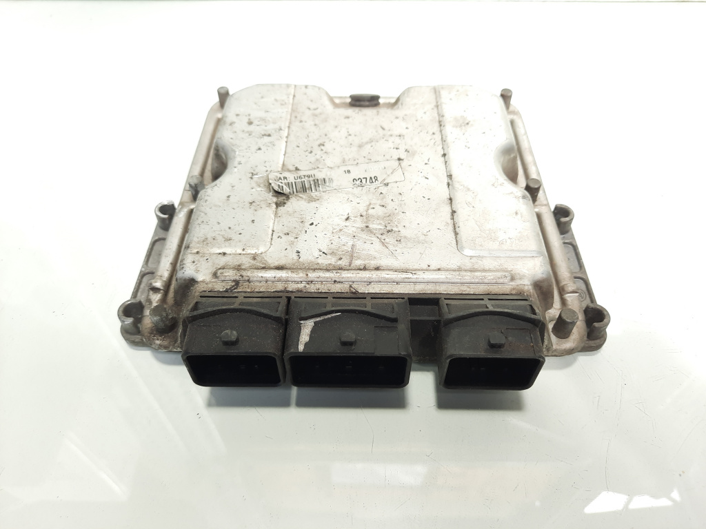 Calculator motor, cod 9651175180, 0281011343, Citroen C5 (I) Break, 2.0 HDI, RHZ (idi:491855)