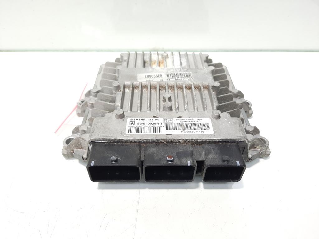 Calculator motor, cod 9658212380, Citroen Jumpy (II), 2,0 HDI, RHR (idi:491708)