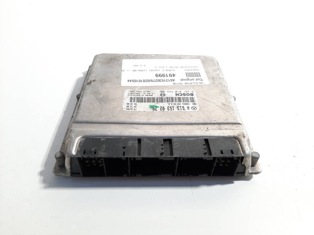 Calculator motor, cod A6131530279, 0281010544, Mercedes Clasa E (W210) 3.2 CDI (id:491999)