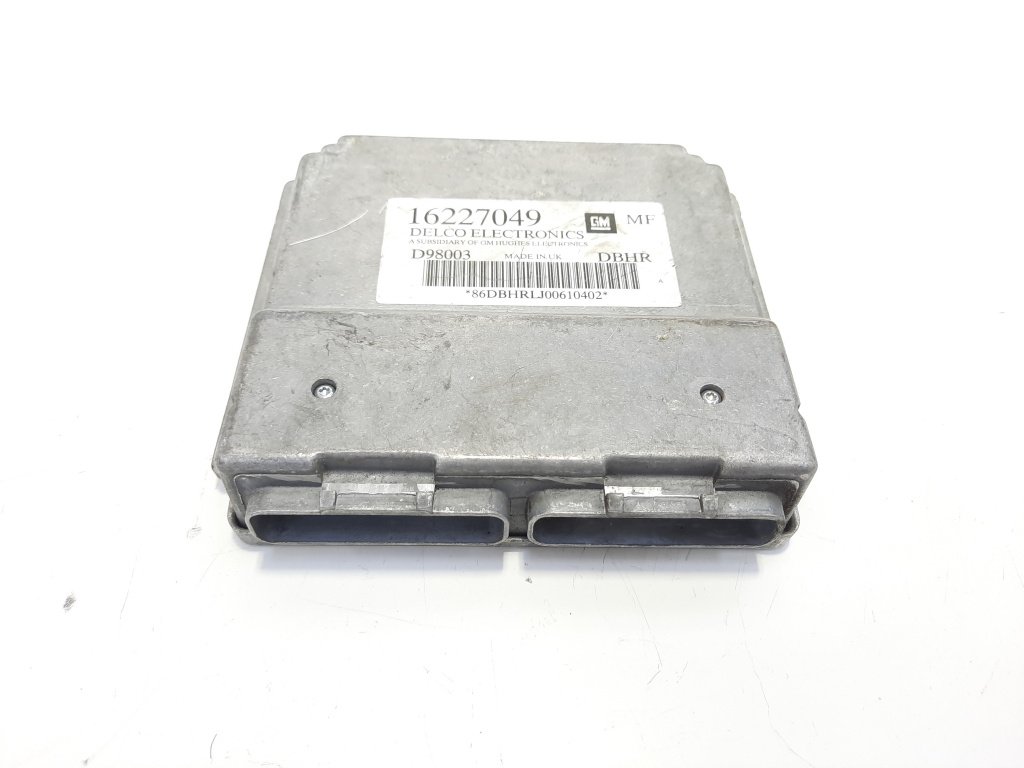 Calculator motor, cod GM16227049, Opel Vectra B Combi (31) 1.6 benz, X16SZR (idi:483710)