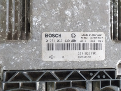 Calculator motor Dacia Logan 1.5 DCI 0281030439 EURO 5 2014