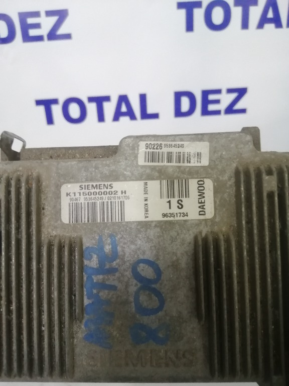 Calculator Motor Daewoo MATIZ cod K115000002, 96351734 K115000002H