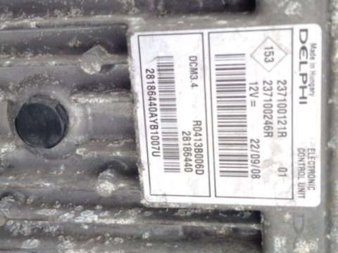 Calculator motor Delphi cod 237100121R pt Renault Megane 3