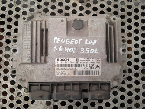 Calculator motor ECU 0281013868 Peugeot 207 [2006 - 2009] Hatchback 5-usi 1.6 HDi MT (109 hp)