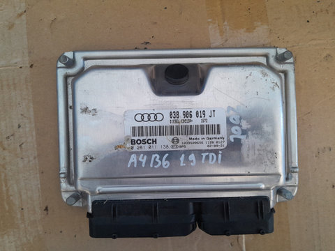 Calculator motor ECU 038906019JT Audi A4 B6 [2000 - 2005] Avant wagon 5-usi 1.9 TDI 6MT (130 hp)