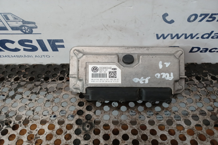 Calculator motor ECU 03C906024AD Volkswagen VW Polo 4 9N [facelift] [2005 - 2009] Hatchback 5-usi 1.4 MT (75 hp)