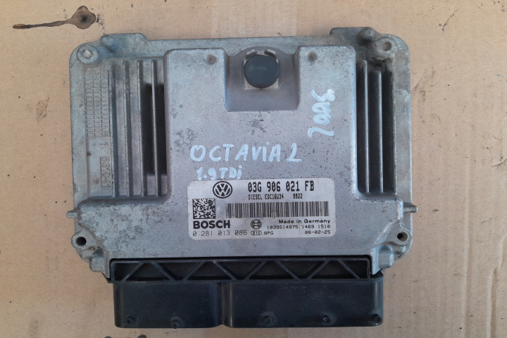 CALCULATOR MOTOR ECU 03G906021FB MX1253 Skoda Octavia 2 [2004 - 2008]