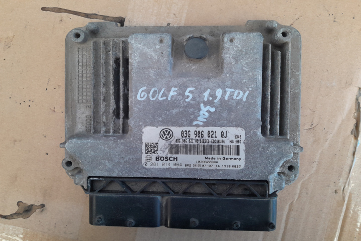 CALCULATOR MOTOR ECU 03G906021QJ MX1253 Volkswagen VW Golf 5 [2003 - 2009]