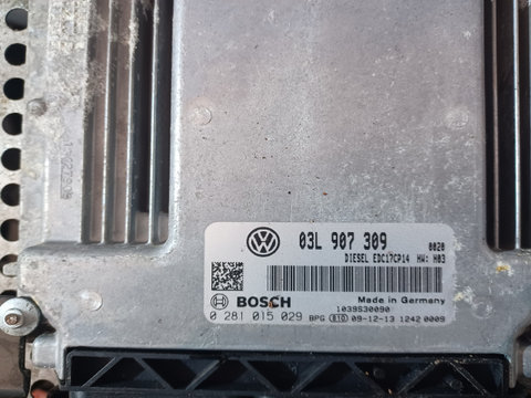 Calculator motor ECU 03L907309 Volkswagen VW Passat B6 [2005 - 2010] wagon 5-usi 2.0 TDI MT (170 hp)