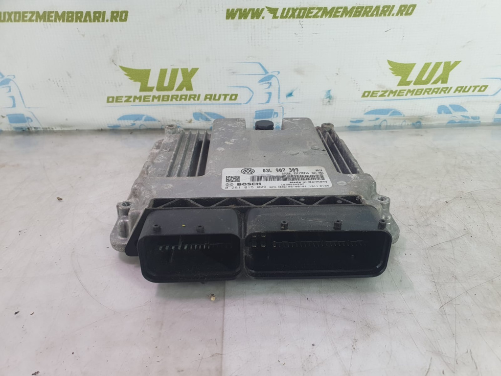 Calculator motor ecu 2.0 tdi cbbb 03L907309 Volkswagen VW Passat B6 [2005 - 2010]