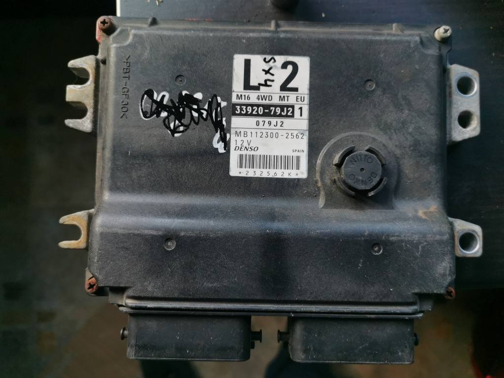 Calculator motor ECU 33920-79J2 Suzuki SX4 Fiat Sedici 1.6 MT 4WD (107 hp) (2006 - 2014), 1600 cmc 79 kw,