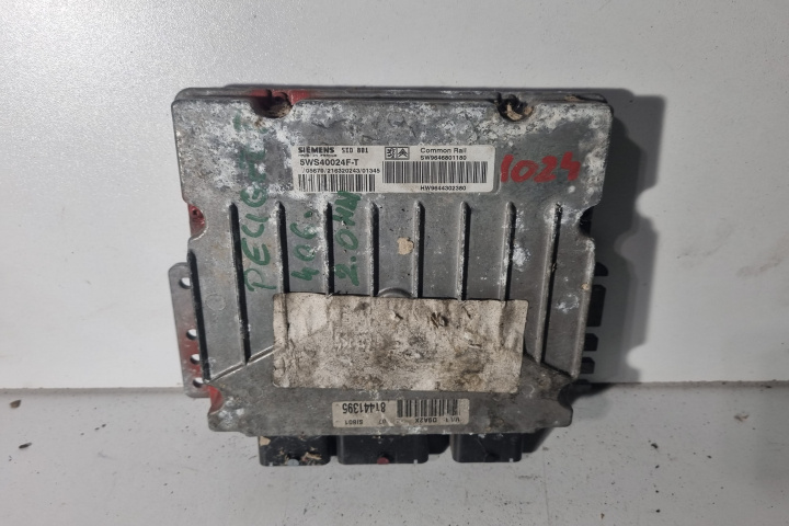 Calculator motor ECU 5WS40024F-T Peugeot 406 [facelift] [1999 - 2004] Sedan 2.0 HDi MT (110 hp)