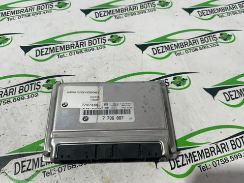 Calculator motor ECU 7 786 887 BMW Seria 3 E46 [1997 - 2003] Sedan 4-usi 320d MT (136 hp)