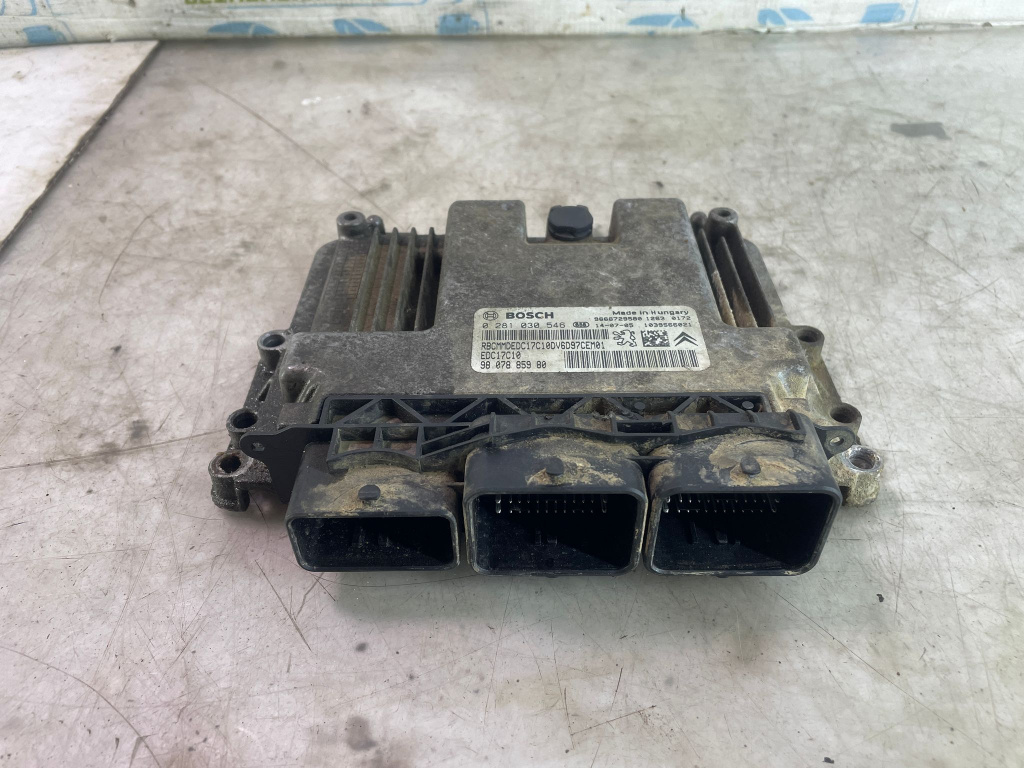 Calculator motor ecu 9807885980 0281030546 1.6 d4-d 3WZ-TV Toyota ProAce [2013 - 2016] 1.6 d4-d 3WZ-TV
