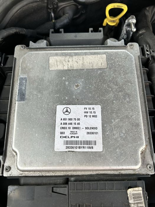 Calculator Motor ECU A6519007500 Mercedes Benz C Class W204 E Class