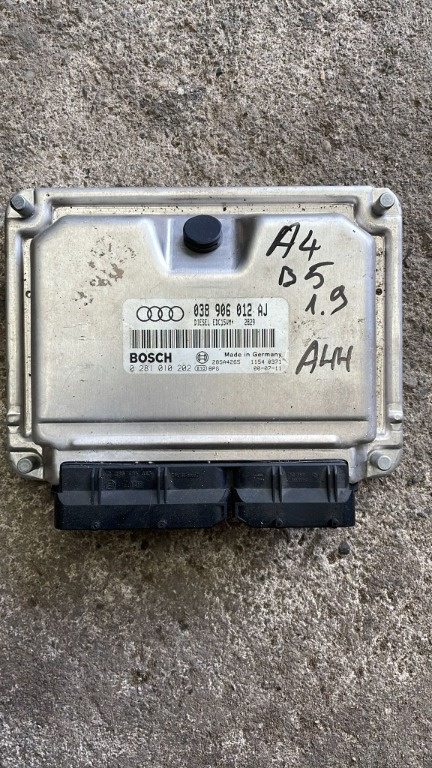 Calculator motor ECU Audi A4 B5 1.9 diesel AHH 038906012AJ 0281010202