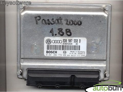 Calculator Motor (ECU) Audi A4 B5 (8D) - (1994-2001) 0261204774 8D0907558B