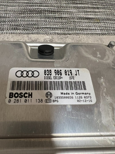 Calculator motor ECU Audi A4 B6 1.9 tdi, Cod motor