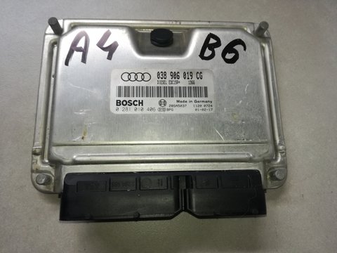 Calculator motor ECU Audi A4 B6 1.9 TDI cod 038906019CG