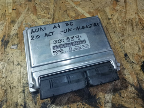Calculator motor ECU Audi A4 B6 2.0 benzina ALT an 2002 cod 8E0909577H