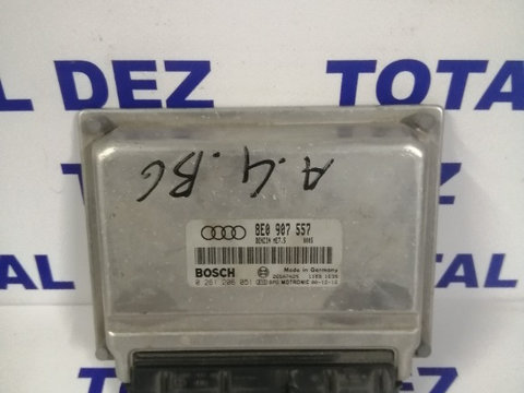 Calculator motor Ecu Audi A4 B6 cod 8E0907557 0261206051
