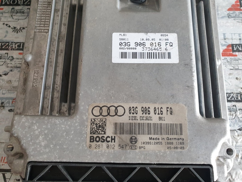 Calculator motor / ECU Audi A4 B7 2.0 TD