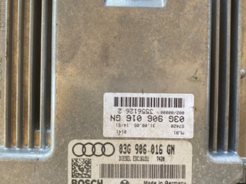 Calculator motor ECU Audi A4 B7 2.0 tdi 03G906016GN