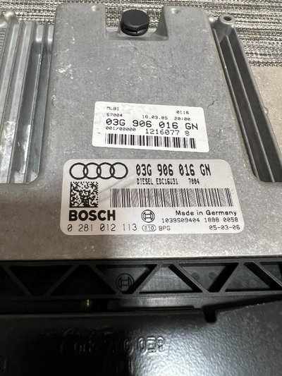 Calculator Motor ECU Audi A4 B7 BLB cod 03G906016G