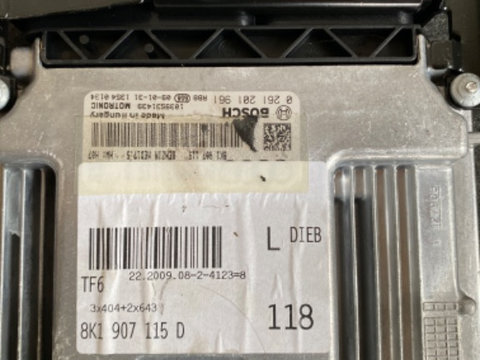 Calculator motor ECU Audi A4 B8 2011 SEDAN 1.8 TFSI CDHA