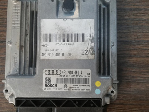 Calculator motor ecu Audi A6 2.7tdi cod 4f1910401r