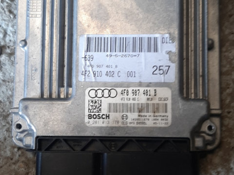 Calculator motor Ecu Audi A6 4F 2.7TDi 4f0907401b