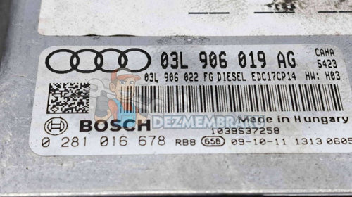 Calculator motor ECU Audi A6 Avant (4F5,