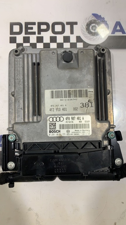 CALCULATOR MOTOR ECU AUDI A6 C6 2004 2.7 TDI BPP COD 4F0 907 401 A / COD BOSCH 0 281 012 155 (id: 529)