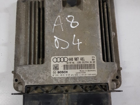 Calculator motor ECU Audi A8 D4 4H 4H0907401