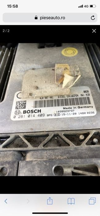 Calculator motor ecu Audi Q7 3.0 tdi BUG