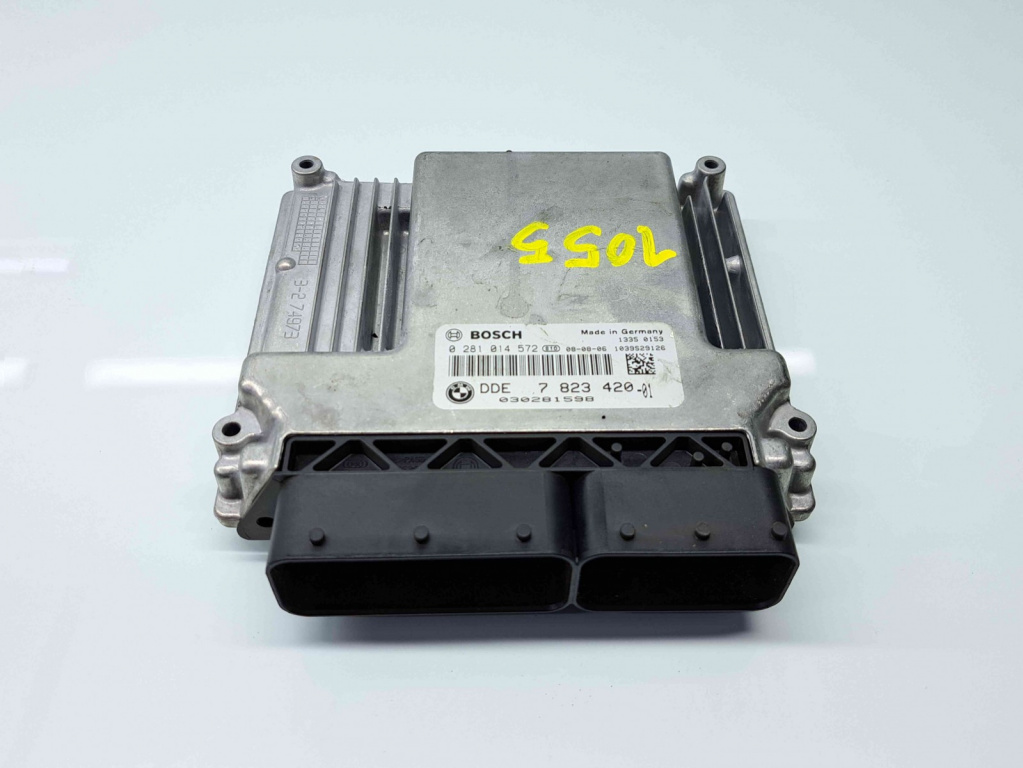 Calculator motor ECU Bmw 3 (E90) [Fabr 2005-2011] 7823420 0281014572 2.0 N47 130KW / 177CP