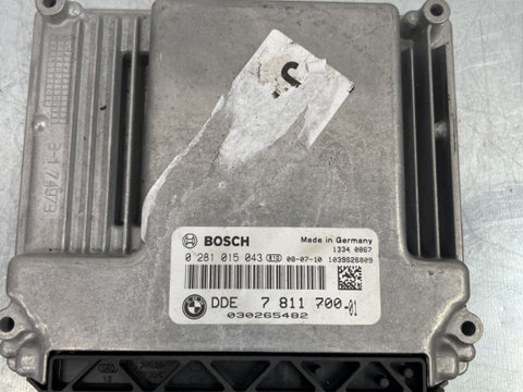 Calculator motor ecu BMW 320d E90 E91 M-pack ,Automatic, 177cp sedan 2008 (7811700)