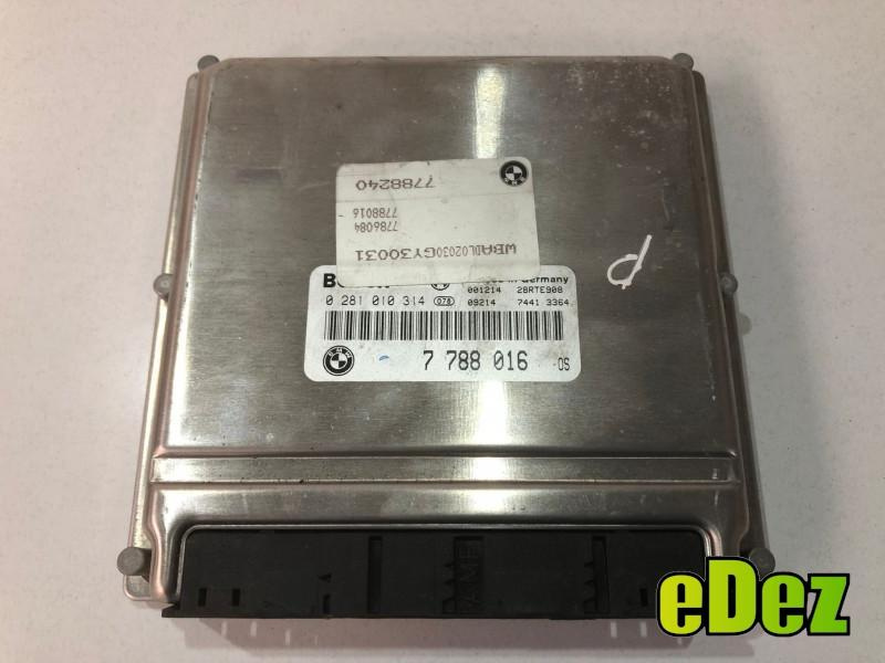 Calculator motor ecu BMW Seria 3 (1998-2005) [E46] 3.0 d 7788016