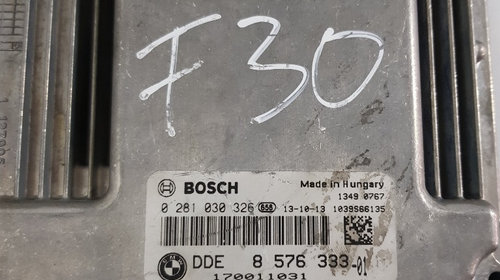 Calculator motor ECU BMW Seria 3 F30 2.0