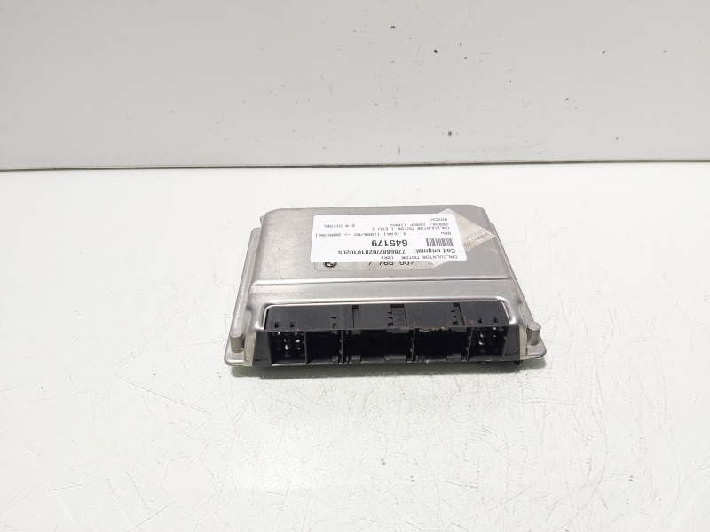 Calculator motor ECU Bosch, cod 7786887, 0281010205, Bmw 3 (E46) 2.0 diesel, 204D4 (id:645186)