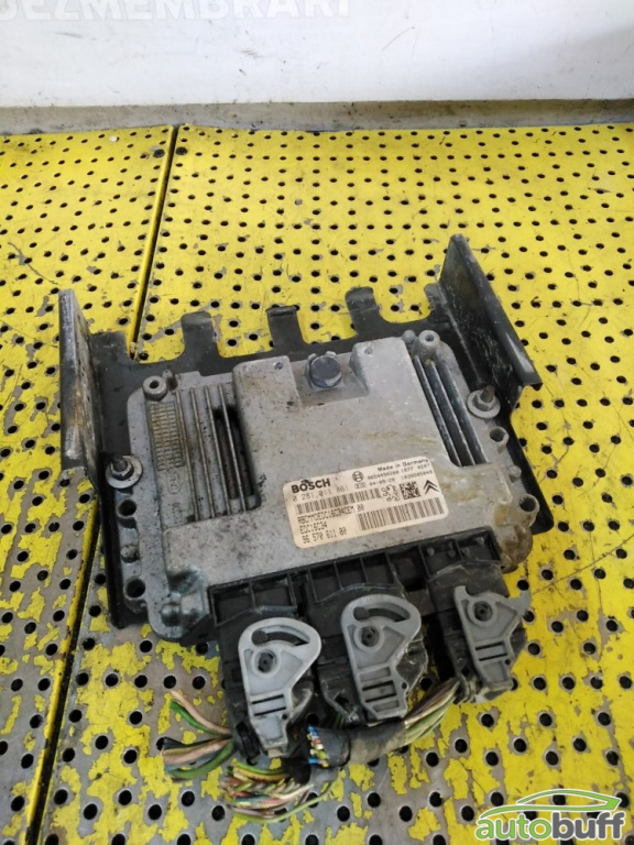 Calculator Motor (ECU) Citroen C3 I (2002-2009) 1.4hdi 9654490280 0281011861 9657061180