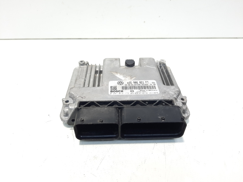 Calculator motor ECU, cod 03G906021FT, 0281013172, Seat Toledo 3 (5P2) 2.0 TDI, BMM (idi:612709)