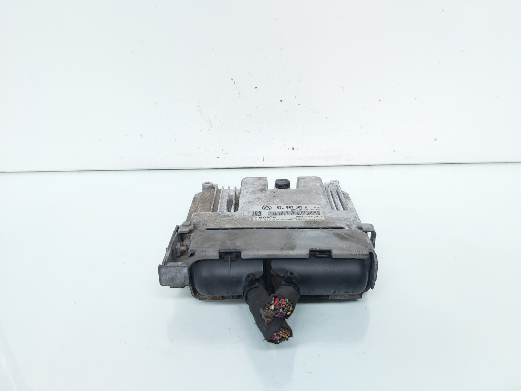 Calculator motor ECU, cod 03L907309R, Seat Alhambra (710) 2.0 TDI, CFF (idi:663142)