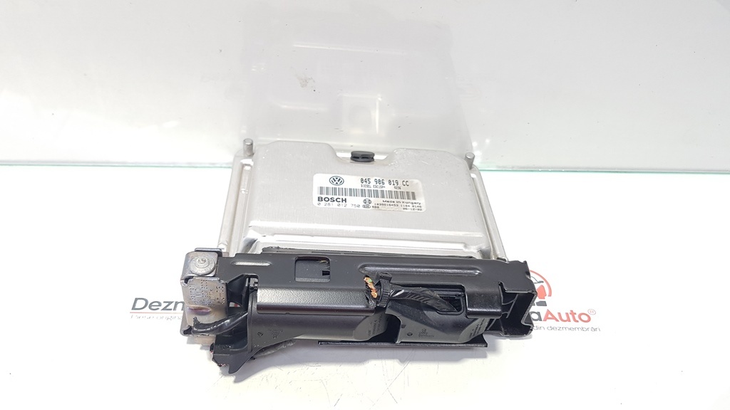 Calculator motor ECU, cod 045906019CC, 0281012750, VW Polo (9N), 1.4 TDI, BNV (idi:125977)