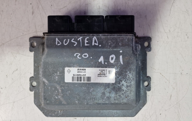 Calculator motor ECU Cod: 237105698R Dacia Duster 2 [2018 - 2022] SUV 5 usi 1.0 TCe MT (101 CP) MOTOR 1.0 BENZINA