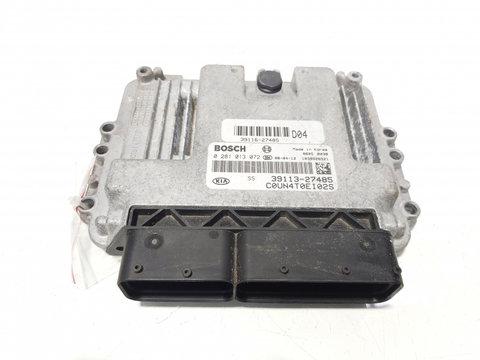 Calculator motor ECU, cod 39113-27485, Kia Carens III, 2.0 CRDI, D4EA (id:647925)