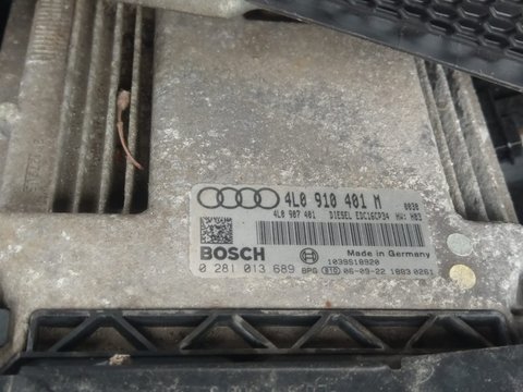 Calculator motor ecu cod 4L0910401M Audi Q7 4l motor 3.0tdi 233 BUG chit kit pornire