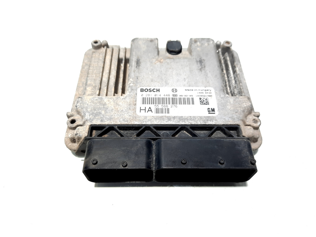 Calculator motor ECU, cod 55566276, 0281014449, Opel Zafira B (A05), 1.9 CDTI, Z19DT (idi:516036)